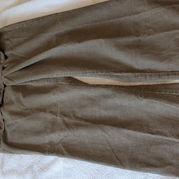 Men's Light Brown Croft & Barrow Corduroy Pants, Stretchable waist 34x32 - Picture 5 of 12
